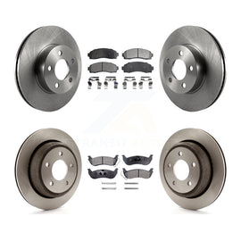 Front Rear Disc Brake Rotors And Ceramic Pads Kit For Ford Ranger Mazda B4000
