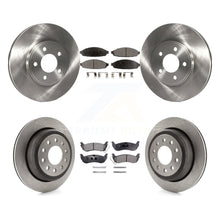Charger l&#39;image dans la galerie, [Front+Rear] 2003-2011 Lincoln Town Car Sedan Premium OE Brake Rotors &amp; Ceramic Pads Kit For Max Braking