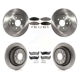 [Front+Rear] 2003-2011 Lincoln Town Car Sedan Premium OE Brake Rotors & Ceramic Pads Kit For Max Braking