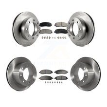 Load image into Gallery viewer, Front Rear Disc Brake Rotors And Ceramic Pad Kit For Ford F-250 Super Duty F-350