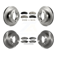 Load image into Gallery viewer, Front Rear Disc Brake Rotors And Ceramic Pad Kit For Ford F-250 Super Duty F-350