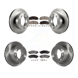 Kit de plaquettes de frein à disque avant et arrière, Rotors en céramique, pour Ford F-250 Super Duty F-350 4WD 