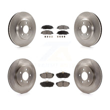 Load image into Gallery viewer, Front Rear Disc Brake Rotors And Ceramic Pads Kit For Ford Mustang