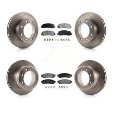 Load image into Gallery viewer, Front Rear Disc Brake Rotors And Ceramic Pad Kit For Ford F-350 Super Duty F-450