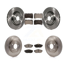 Load image into Gallery viewer, Front Rear Disc Brake Rotors And Ceramic Pads Kit For Ford Mustang