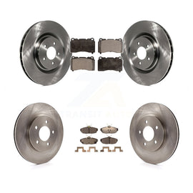 Front Rear Brake Rotor Ceramic Pad Kit For 12 Ford Mustang Boss 302 Shelby GT500