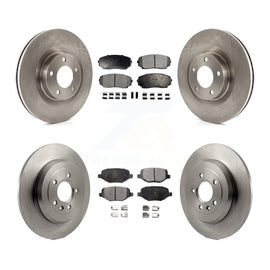 Kit de rotors de frein à disque avant et arrière et plaquettes en céramique, pour Ford Edge Lincoln MKX 
