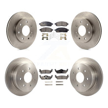 Load image into Gallery viewer, [Front+Rear] 2009 Ford F-150 With 7 Lug Wheels Premium OE Brake Rotors &amp; Ceramic Pads Kit For Max Braking