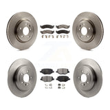Kit de disques de frein à disque avant et arrière et plaquettes en céramique pour Ford Taurus SHO 2010 – 2012 