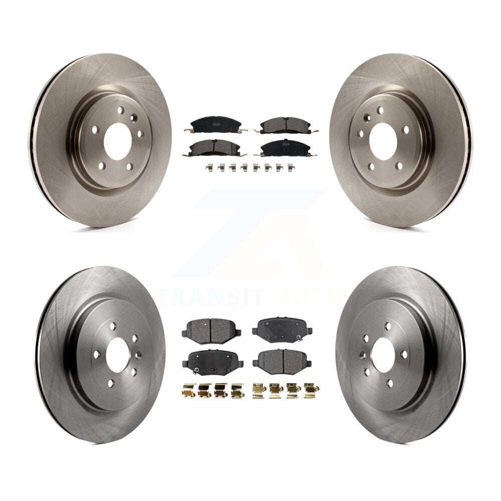 Kit de plaquettes en céramique pour rotors de frein avant et arrière, pour Ford Explorer avec freins robustes 