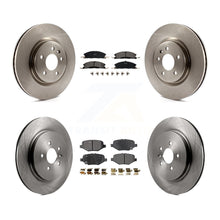Charger l'image dans la galerie, Kit de plaquettes en céramique pour rotors de frein avant et arrière, pour Ford Explorer avec freins robustes 