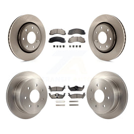 Kit de rotors de frein avant et arrière et plaquettes en céramique pour Ford F-150 10-11 avec 7 roues à ergots 