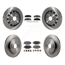 Charger l'image dans la galerie, Kit de plaquettes de frein en céramique, Rotors avant et arrière, pour Ford Explorer Taurus Flex Police MKS 