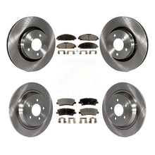 Load image into Gallery viewer, Front Rear Disc Brake Rotors And Ceramic Pads Kit For Ford Mustang