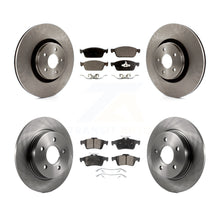 Charger l'image dans la galerie, Kit de rotors de frein à disque avant et arrière et plaquettes en céramique pour Ford Focus ST 