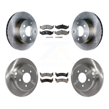 Charger l'image dans la galerie, Kit de rotors de frein à disque avant et arrière et plaquettes en céramique pour Jeep Grand Cherokee 