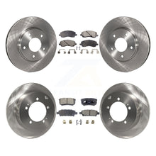 Load image into Gallery viewer, Front Rear Disc Brake Rotors And Ceramic Pads Kit For Mitsubishi Lancer