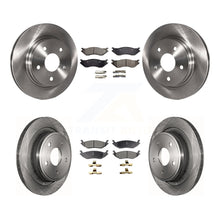 Charger l'image dans la galerie, Kit de rotors de frein à disque avant et arrière et plaquettes en céramique pour Dodge Durango Ram 1500 