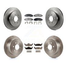 Charger l&#39;image dans la galerie, [Front+Rear] 2003-2004 Dodge Dakota Premium OE Brake Rotors &amp; Ceramic Pads Kit For Max Braking