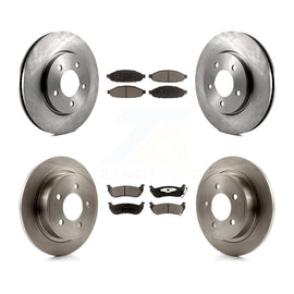 [Front+Rear] 2004-2008 Chrysler Pacifica Premium OE Brake Rotors & Ceramic Pads Kit For Max Braking