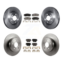 Charger l'image dans la galerie, Front Rear Brake Rotor Ceramic Pad Kit For Dodge Charger Chrysler 300 Challenger