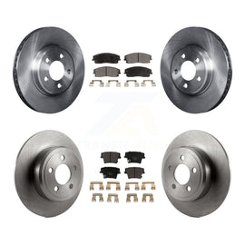 Front Rear Brake Rotor Ceramic Pad Kit For Dodge Charger Chrysler 300 Challenger