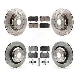 Front Rear Brake Rotor Ceramic Pad Kit For Dodge Charger Chrysler 300 Challenger