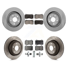 Charger l'image dans la galerie, [Front+Rear] 2006-2010 Jeep Grand Cherokee SRT8 Premium OE Brake Rotors &amp; Ceramic Pads Kit For Max Braking