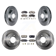 Charger l'image dans la galerie, Front Rear Brake Rotors &amp; Ceramic Pad Kit For Jeep Patriot Dodge Compass Caliber