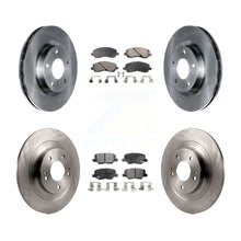 Charger l'image dans la galerie, Front Rear Disc Brake Rotor &amp; Ceramic Pad Kit For Mitsubishi Outlander Sport RVR