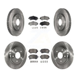 Front Rear Brake Rotor & Ceramic Pad Kit For Dodge Grand Caravan Chrysler Town