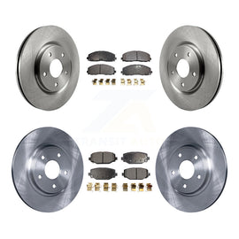 Front Rear Brake Rotors Ceramic Pad Kit For Dodge Grand Caravan Journey Chrysler