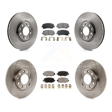 Charger l'image dans la galerie, Front Rear Disc Brake Rotors And Ceramic Pads Kit For Chrysler 200