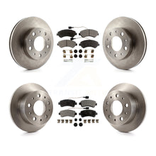 Charger l'image dans la galerie, Front Rear Disc Brake Rotors And Ceramic Pads Kit For Ram ProMaster 3500