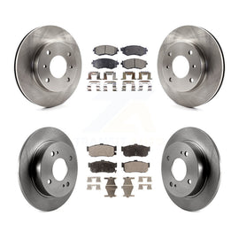 Front Rear Brake Rotor & Ceramic Pad Kit For Nissan Sentra Infiniti G20 INFINITI