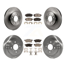 Load image into Gallery viewer, Front Rear Disc Brake Rotors And Ceramic Pads Kit For Acura Integra Honda Civic