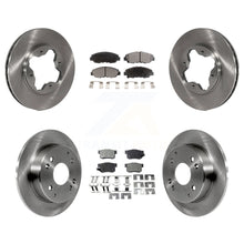 Charger l'image dans la galerie, Front Rear Disc Brake Rotors And Ceramic Pads Kit For Honda Accord Acura CL
