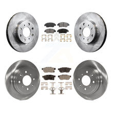 Charger l'image dans la galerie, Front Rear Disc Brake Rotors And Ceramic Pads Kit For Honda Civic