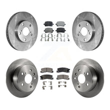 Charger l'image dans la galerie, Front Rear Disc Brake Rotors Ceramic Pad Kit For Toyota Camry Lexus ES300 Solara