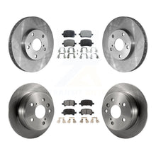 Load image into Gallery viewer, Front Rear Disc Brake Rotors And Ceramic Pads Kit For Toyota Camry Solara