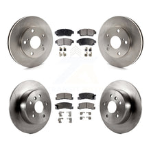 Load image into Gallery viewer, Front Rear Disc Brake Rotors And Ceramic Pads Kit For Toyota Camry