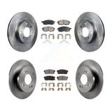 Front Rear Brake Rotor & Ceramic Pad Kit For Nissan Sentra Infiniti G20 INFINITI