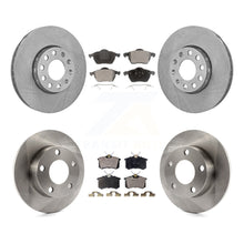 Charger l'image dans la galerie, Front Rear Disc Brake Rotors And Ceramic Pads Kit For Volkswagen Passat Audi A4