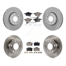 Charger l'image dans la galerie, Front Rear Disc Brake Rotors And Ceramic Pads Kit For Volkswagen Passat Audi A4
