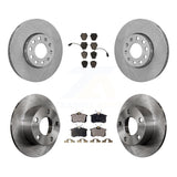 [Front+Rear] 2002 Volkswagen Passat FWD Premium OE Brake Rotors & Ceramic Pads Kit For Max Braking