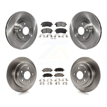 Charger l'image dans la galerie, Front Rear Disc Brake Rotors And Ceramic Pads Kit For Subaru Forester Impreza