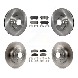 Front Rear Disc Brake Rotors And Ceramic Pads Kit For Subaru Outback Legacy