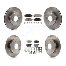 Charger l'image dans la galerie, Front Rear Disc Brake Rotors And Ceramic Pads Kit For Honda Accord Acura CL
