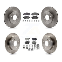 Load image into Gallery viewer, [Front+Rear] 98-02 Honda Accord Sedan with 2.3L Premium OE Brake Rotors &amp; Ceramic Pads Kit For Max Braking