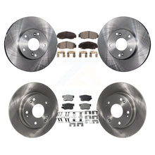 Load image into Gallery viewer, Front Rear Disc Brake Rotors And Ceramic Pads Kit For Acura CSX